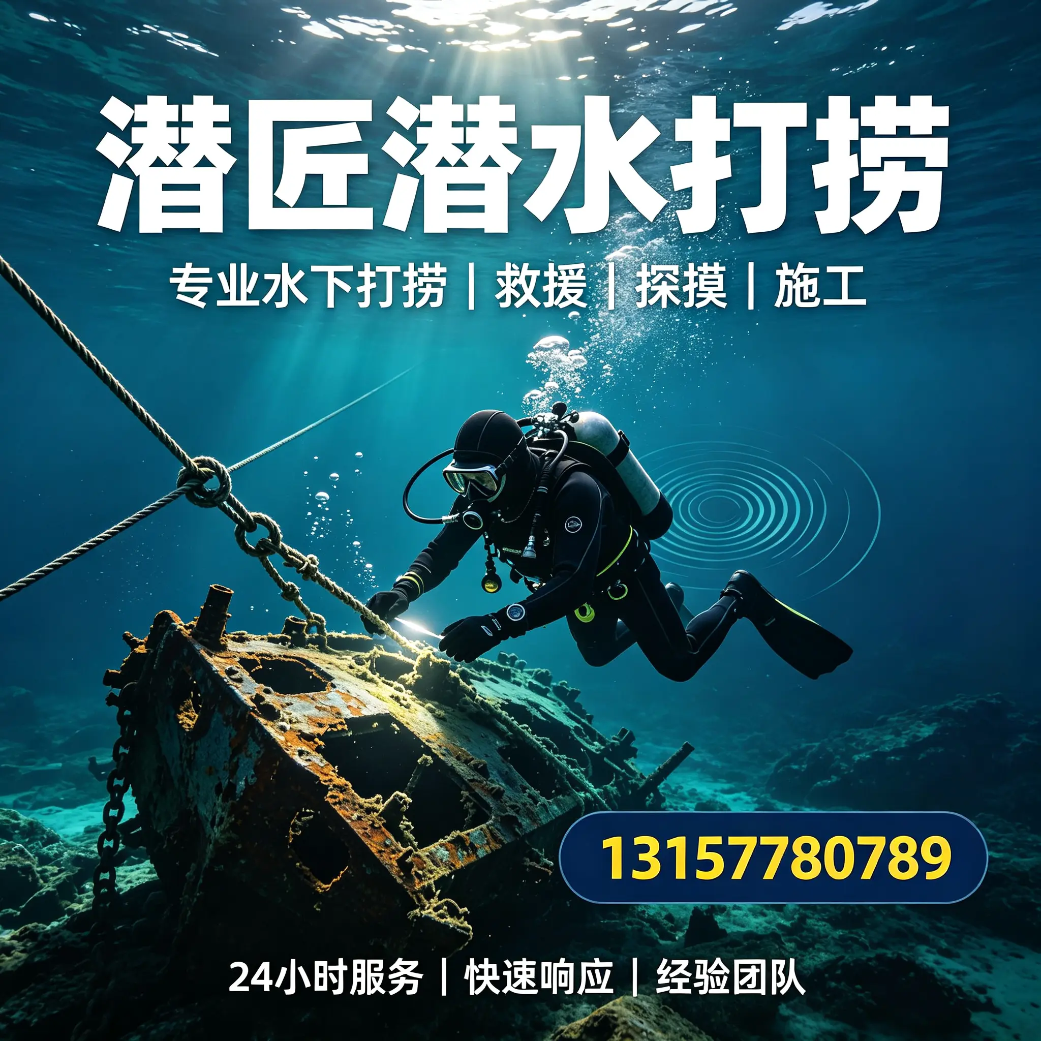 大观水下打捞作业服务产品